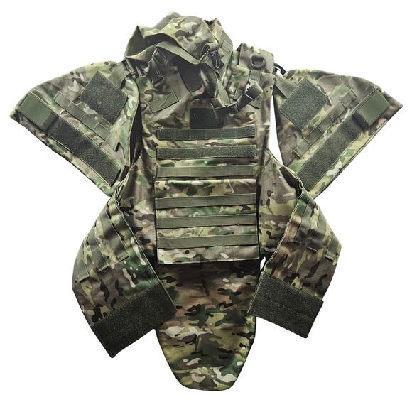 Lightweight Tactical ProtectiveVest Molle Hook Loop Fully Size Adjustable 6 pcs - Picture 3 of 8